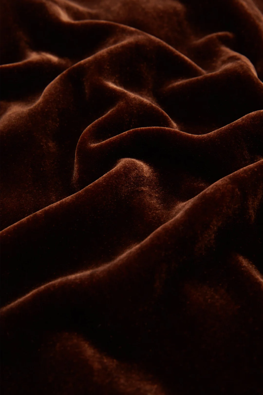 Jagger Walnut Brown silk velvet pajamas 2 - Image 3